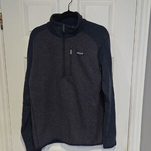 Mens PatagoniaVetter Swearer In  Grey and Blue Pullover Style Size L